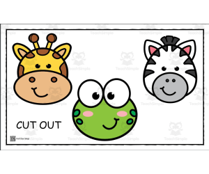 Animal Fun Make the Match       Preschool/Homeschool Activity