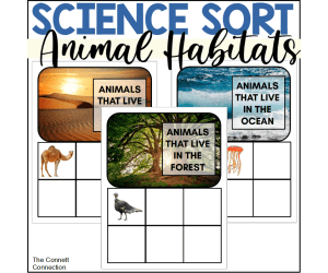 Animal Habitats Sort