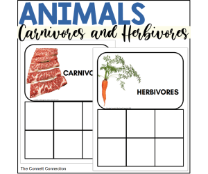 Animal Sort: Carnivore Herbivore Omnivore