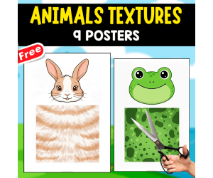 ANIMAL TEXTURES | 9 POSTERS