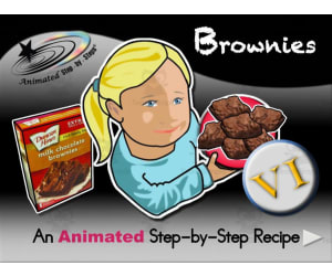 Animated Recipe: Brownies VI