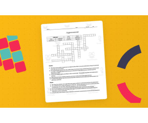 Appeasement Crossword Puzzle and Word Search Packet