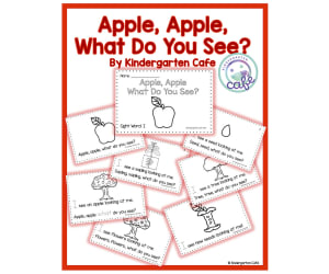 Apple, Apple, What Do You See? | Emergent Reader Book