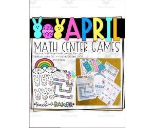 April Math Centers