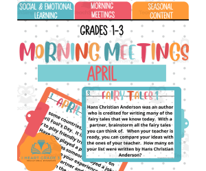 April Morning Meetings