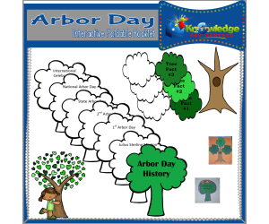 Arbor Day Interactive Foldable Booklets - EBOOK