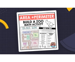 Area and Perimeter: Build a Zoo Activity