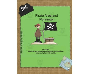 Area and Perimeter Pirate Activity