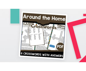 Around the Home Crosswords (PDF)