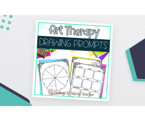 Art Therapy Drawing Worksheets – 97 Prompts