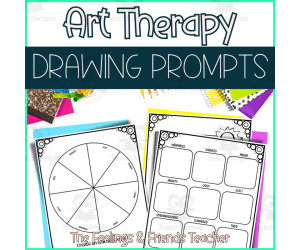 Art Therapy Drawing Worksheets | Counseling Drawing Activities