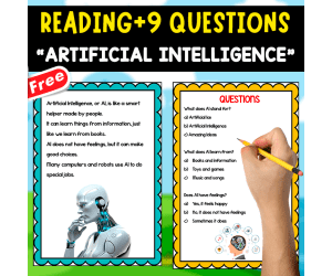 ARTIFICIAL INTELLIGENCE | TEXT + 9 QUESTIONS