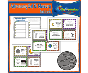 Astronomy Task Cards: Set 6: Mercury - EBOOK