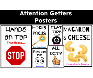 Attention Getter Posters (2025)