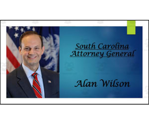 Attorney General Alan Wilson (SC) BIO PPT