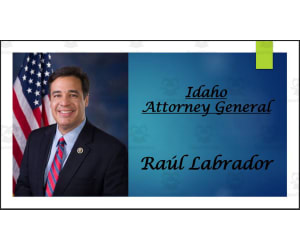 Attorney General Raúl Labrador (ID) BIO PPT