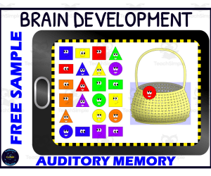 Auditory Memory Activity Boom Cards