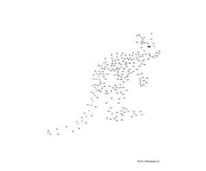 Australian Animals Dot-to-Dots PDF - 10 Connect the Dots Printables