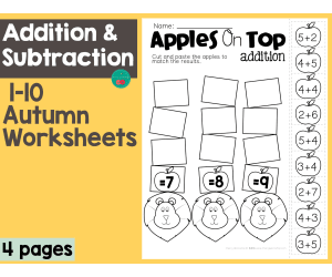 Autumn Addition and Subtraction 1-10
