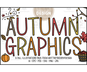 Autumn Graphics Pack