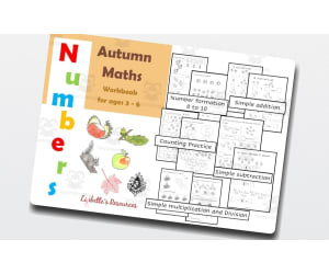 Autumn/Fall Themed Maths Worksheets