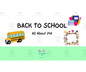 Back to School All About Me Activity Slides