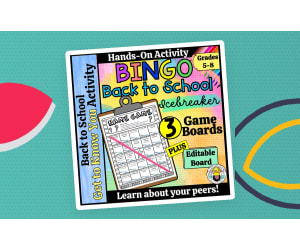 Back to School BINGO Boards