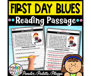 Back to School Blues - Reading Comprehension