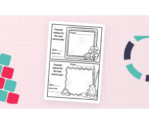 Back to School-First Day of School- Parents' wishes for the new school