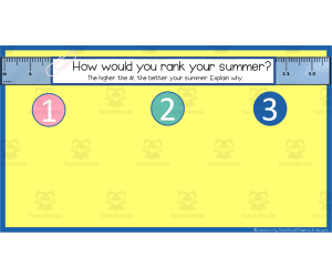 Back to School Jamboard Activities