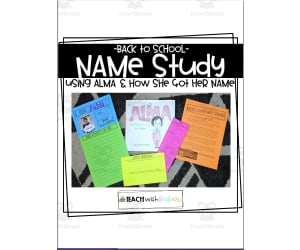 Back to School Name Study