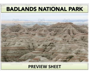 Badlands National Park Geography Unit
