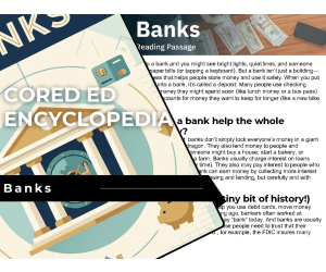 Banks Reading Comprehension Passage - Cored Ed Encyclopedia