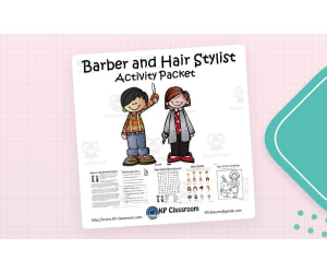 Barber & Hair Stylist – Career Activity Packet