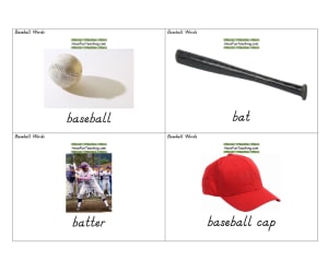 Baseball Flash Cards