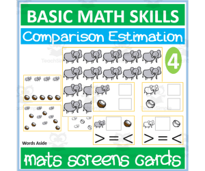 Basic Math Skills | Counting Estimation Comparison 4