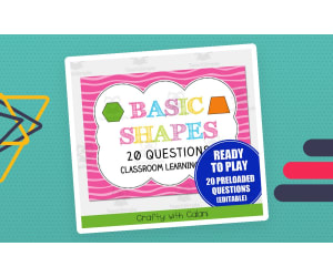 Basic Shape Recognition 20 Questions Classroom Game