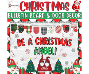 Be a Christmas Angel!: Bulletin Board & Door Decor Ideas for Christmas