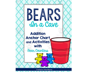 Bears in a Cave | Addition Anchor Chart + Activities