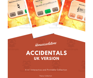 Beginner Music Theory: Accidentals - UK Version