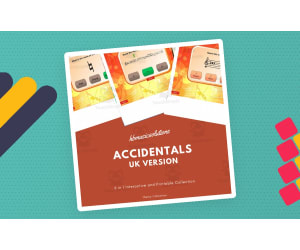 Beginner Music Theory: Accidentals - UK Version