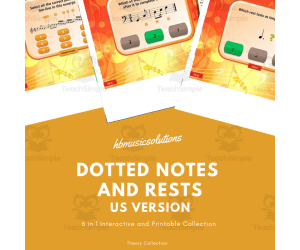 Beginner Music Theory: Dotted Notes and Rests - US Version