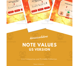 Beginner Music Theory: Note Values - US Version