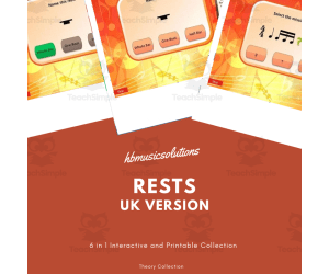 Beginner Music Theory: Rests - UK Version