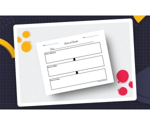 Beginning, Middle, End – Story Sequencing Organizer