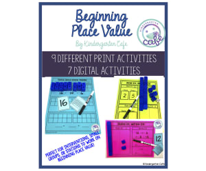 Beginning Place Value: Printable and Digital Activity Bundle | Google Slides and Seesaw