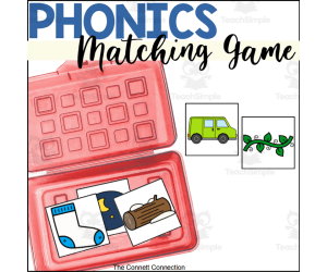 Beginning Sound and Ending Sound Matching Game
