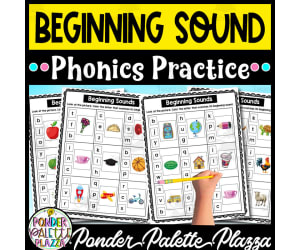 Beginning Sounds - Phonics Practice