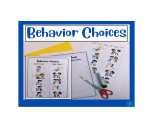 Behavior Choices Worksheet