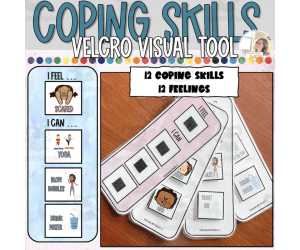 Behavior Management Visual Tool, Coping Skills Tool, Classroom Tools